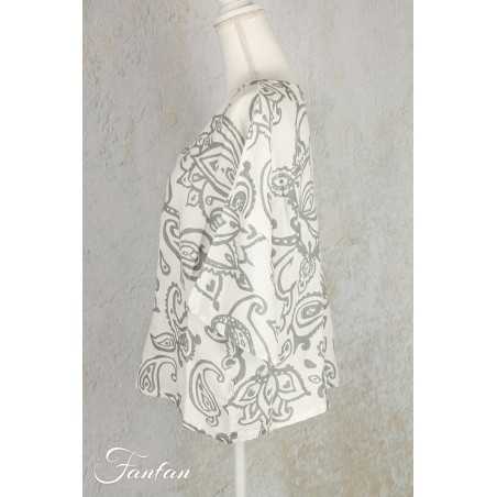 Elemente Clemente Blouse Libo Eucalyptus