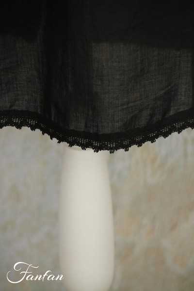 Orientique Naturally Jupe SS24 Black