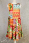 Orientique Naturally Robe Aiya Napa Layers Sleeveless 3076 Print