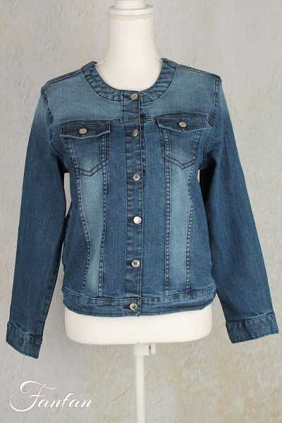 Orientique Naturally Veste Denim Round NL 22882 Dark