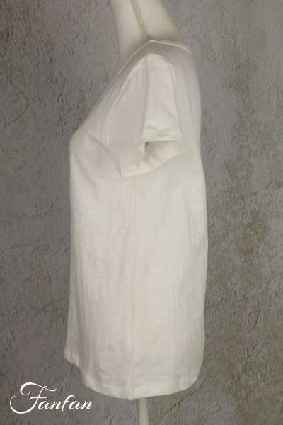 Orientique Naturally Top Essentials V Neck 1246 White