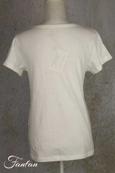 Orientique Naturally Top Essentials V Neck 1246 White