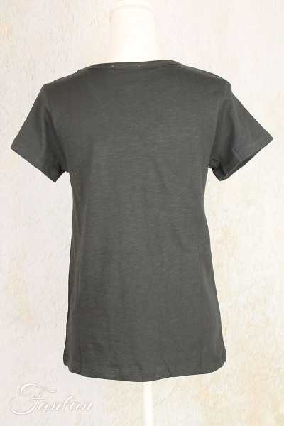 Orientique Naturally Top Essentials V Neck 1246 Black