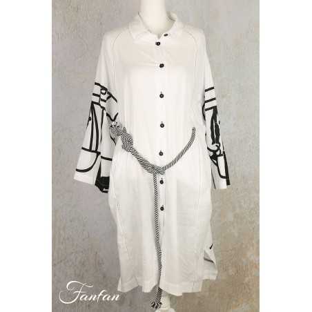 Bize Robe BZ961 White