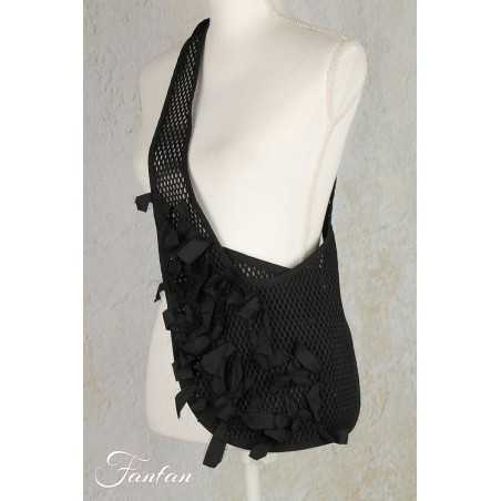 Bize Sac BZC008 en maille Black