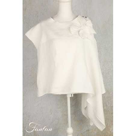 Bize Blouse asymétrique BZE143 white