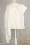 Bize Blouse asymétrique BZE143 white
