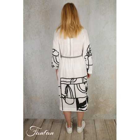 Bize Robe BZ961 White