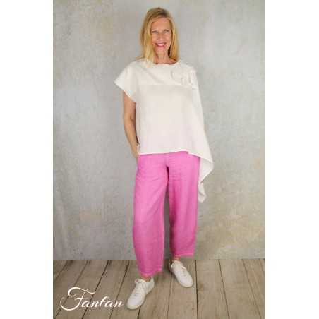 Bize Blouse asymétrique BZE143 white