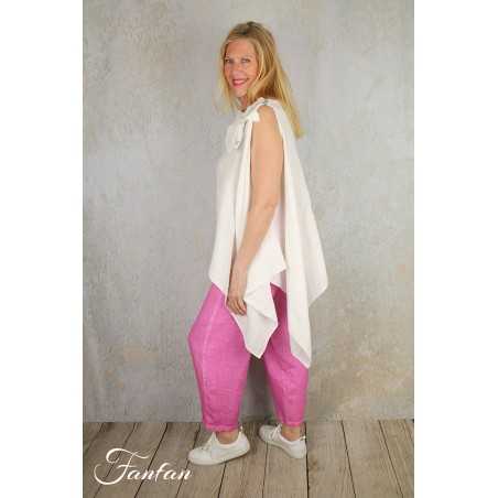 Bize Blouse asymétrique BZE143 white