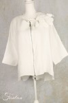 Bize Veste BZE1197 en Lin White