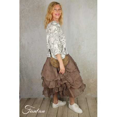 Elemente Clemente Blouse Lito Eucalyptus