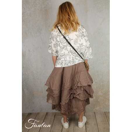 Elemente Clemente Blouse Lito Eucalyptus