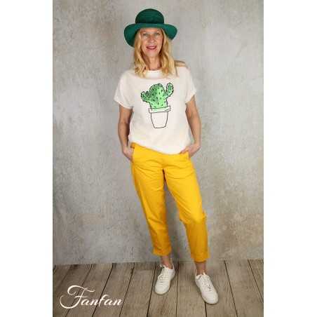 Elemente Clemente Pantalon Geisha Curcuma