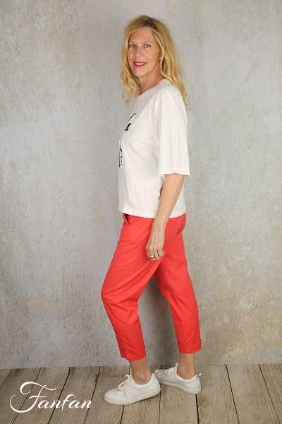 Elemente Clemente Pantalon Geisha coral