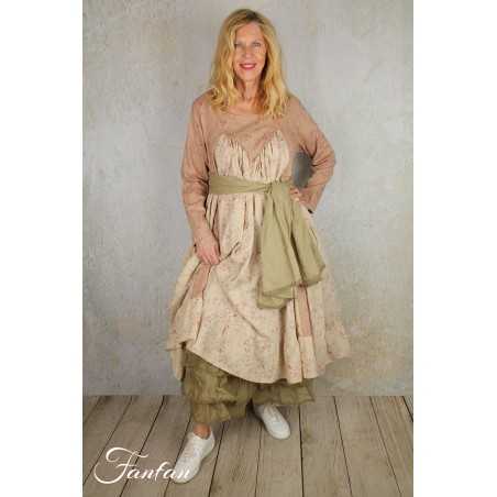 Les Ours Passion Dress Liberty Vieux Rose