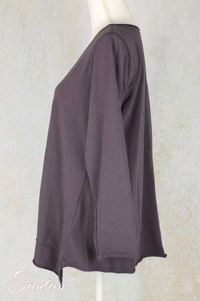 Grizas Blouse en Coton gris-mauve 52571-T29-297