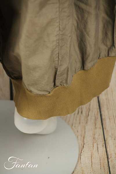 Grizas Pantalon en Soie Kaki 3790-S194-293