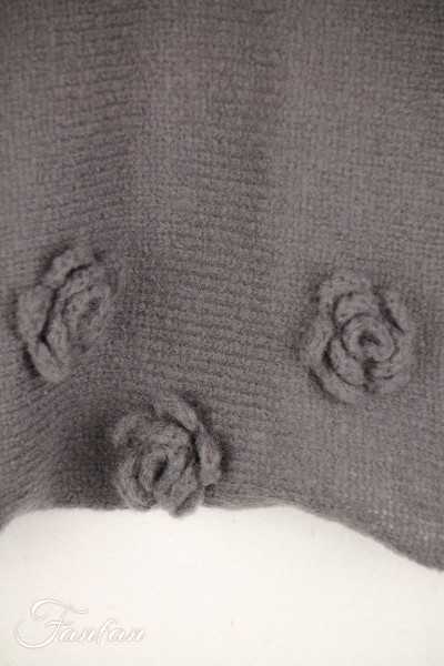 Grizas Pull en maille Mauve 6678-R1-262