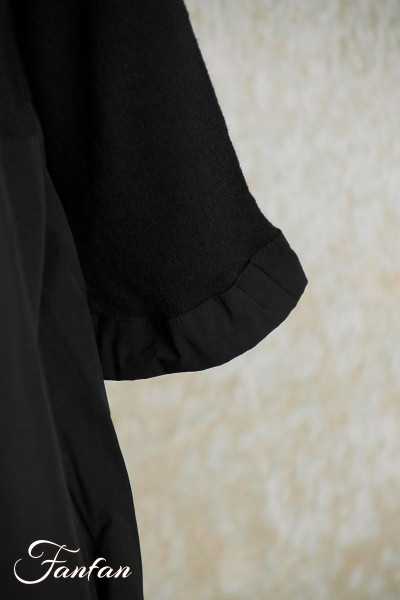 Barbara Lang Robe NUR IX / TREN noir