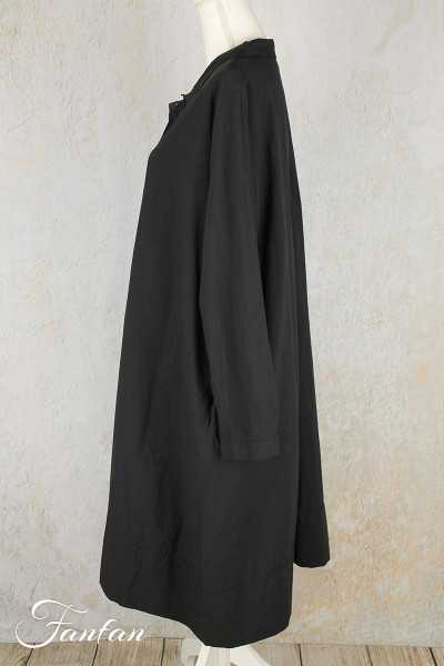 Barbara Lang Chemise longue bicolore AKI II bleu et noir