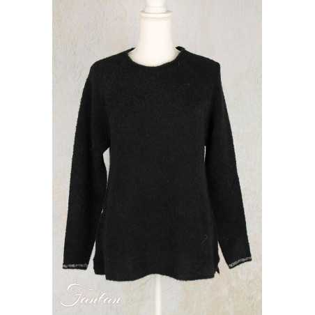 Mes Soeurs & Moi Pull Raglan Tarzan Black