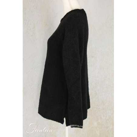 Mes Soeurs & Moi Pull Raglan Tarzan Black