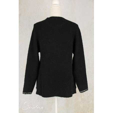 Mes Soeurs & Moi Pull Raglan Tarzan Black
