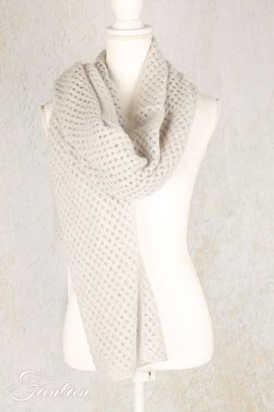 Mes Soeurs & Moi Echarpe Paon en maille Salt