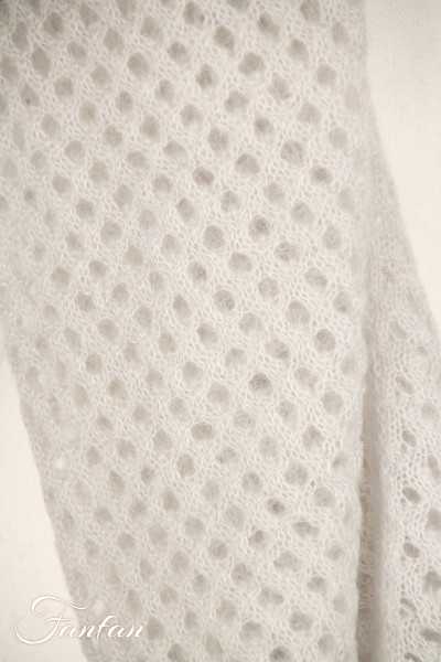 Mes Soeurs & Moi Echarpe Paon en maille Salt