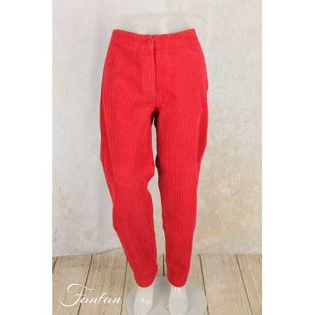 Mes Soeurs & Moi Pantalon Break Chili en Coton