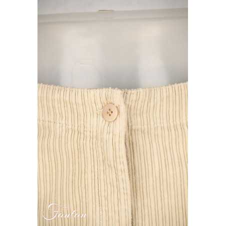 Mes Soeurs & Moi Pantalon Break Grege en coton