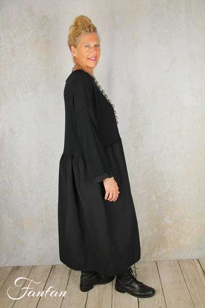 Barbara Lang Robe NUR IX / TREN noir