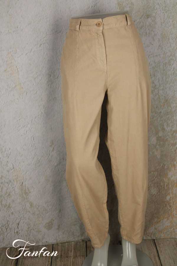 Mes Soeurs & Moi Pantalon Aubépine velours côtelé Grège