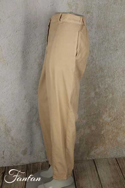 Mes Soeurs & Moi Pantalon Aubépine velours côtelé Grège