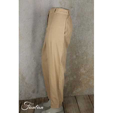 Mes Soeurs & Moi Pantalon Aubépine velours côtelé Grège