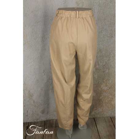 Mes Soeurs & Moi Pantalon Aubépine velours côtelé Grège