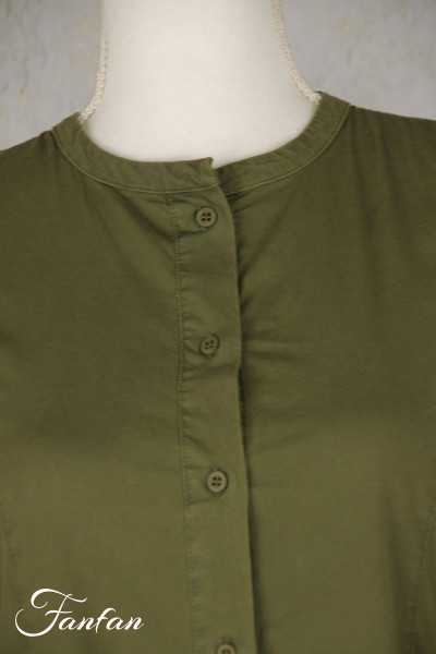 Elemente Clemente Robe Maheba popeline bio khaki