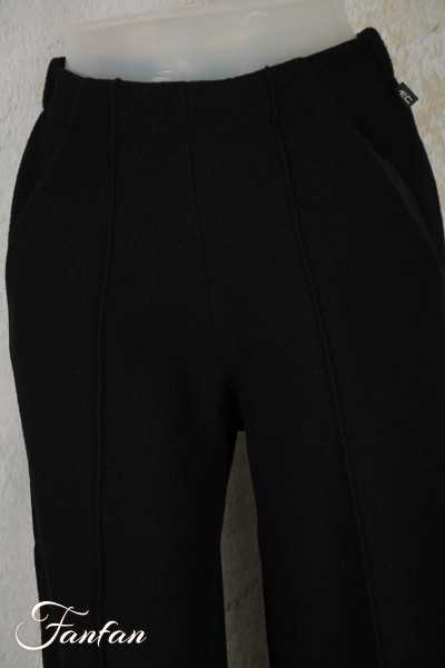 Elemente Clemente Pantalon Sagar en laine noir