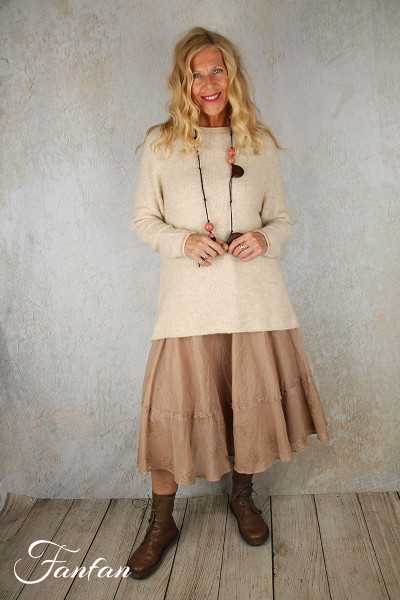 Mes Soeurs & Moi Pull Raglan Tarzan Grege