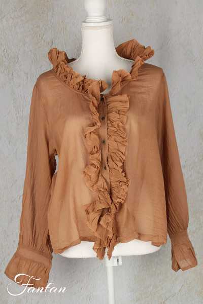 Les Ours Chemise Oeillet Voile Macaron