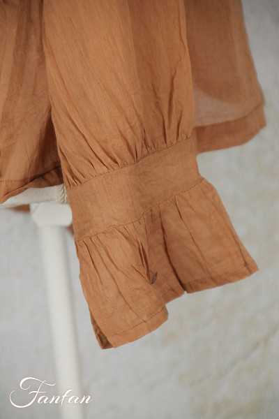 Les Ours Chemise Oeillet Voile Macaron