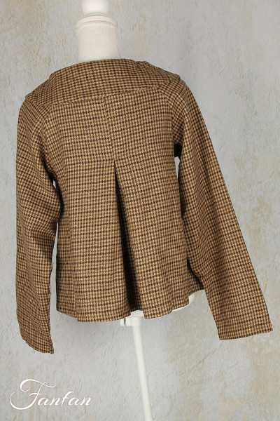 Les Ours Veste Azalee en Laine British