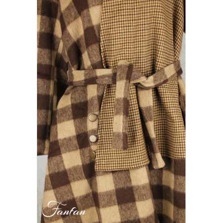 Les Ours Veste Lava en Laine Carlaine