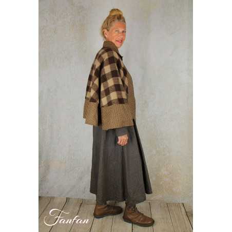 Les Ours Cape Hoya en Laine Carlaine