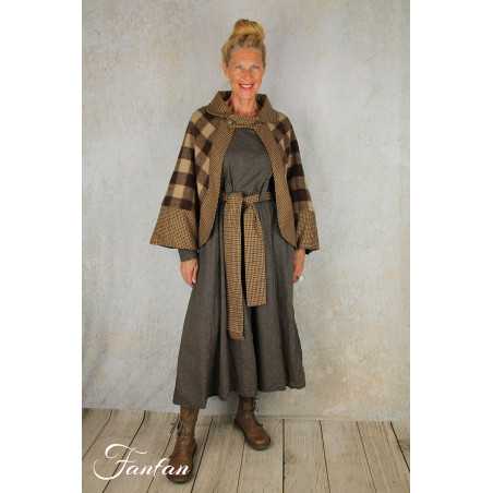 Les Ours Cape Hoya en Laine Carlaine