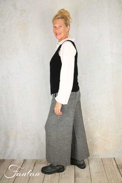 Elemente Clemente Gilet Junai sans manches en laine noir