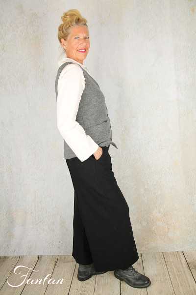 Elemente Clemente Pantalon Sagar en laine noir