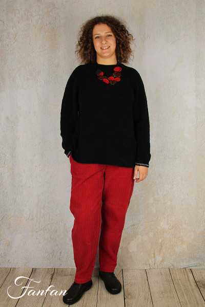 Mes Soeurs & Moi Pantalon Break Chili en Coton