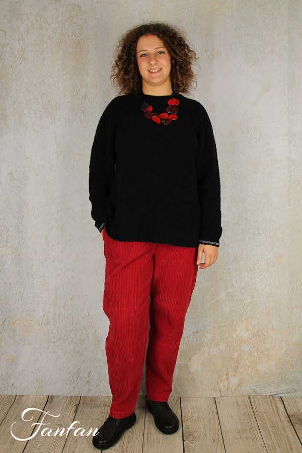 Mes Soeurs & Moi Pull Raglan Tarzan Black
